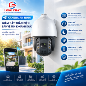 Camera an ninh AI giám sát nhà ở tại Long Phát