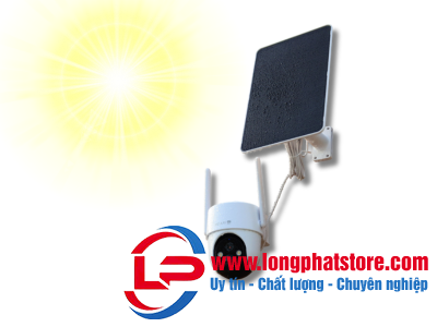 Camera Năng lượng mặt trời - Giải pháp an ninh bền vững, hiện đại