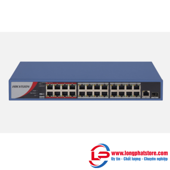 Switch mạng 24 cổng PoE 100M HIKVISION DS-3E0326P-E(C)