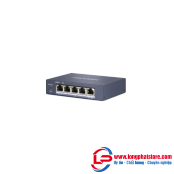 Switch GIGABIT Hi POE 4 cổng 1000Mpbs Hikvision DS-3E0505HP-E
