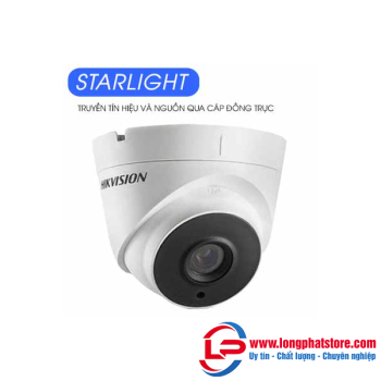 Camera Dome HDTVI 2MP Starlight Hikvision DS-2CE56D8T-IT3E