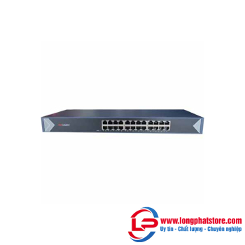 Switch L2 24 cổng 10/100/1000Mbps Hikvision DS-3E0524-E(B)