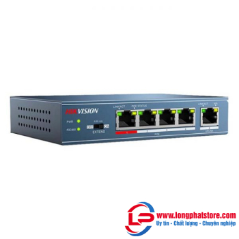 Switch POE 4 cổng 100M HIKVISION DS-3E0105P-E(B)