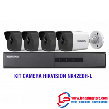 Bộ Kit 4 Camera IP HD1080P HIKVISION NK42E0H-L