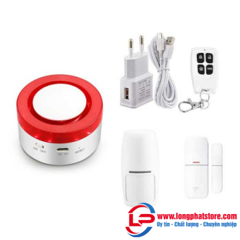 Bộ KIT báo trộm Wifi không dây ONECAM AL-11WR