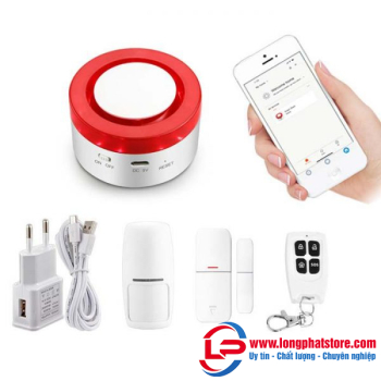 Bộ KIT báo trộm Wifi không dây ONECAM AL-11WR