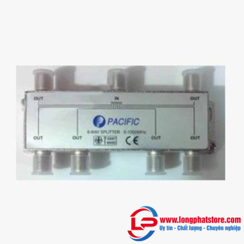 Bộ chia truyền hình cáp PACIFIC 1 ra 6