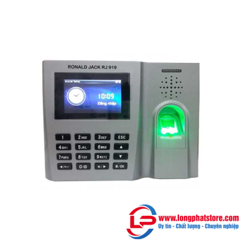 Máy chấm công vân tay RONALD JACK RJ 919