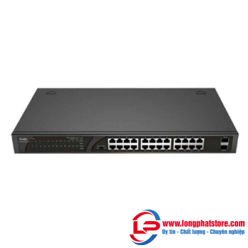 Switch POE 24 cổng RUIJIE RG-ES126G-LP-L