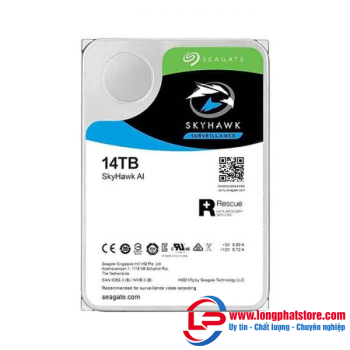 Ổ cứng giám sát SEAGATE SkyHawk AI 14TB ST14000VE0008