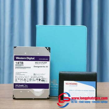 Ổ cứng giám sát WD Purple Pro 18TB WD181PURP