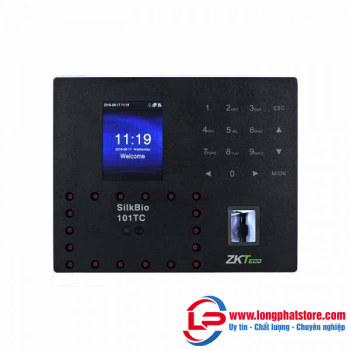 Máy chấm công vân tay, khuôn mặt ZKTECO 101-TC