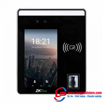Máy chấm công và kiểm soát ra vào bằng khuôn mặt ZKTECO SpeedFace-H5