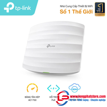 Bộ phát Wi-Fi Gắn Trần Gigabit AC1750 MU-MIMO TP-LINK TL-EAP245