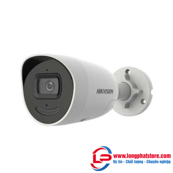 Camera IP AcuSense thân trụ 4MP HIKVISION DS-2CD2046G2-IU/SL