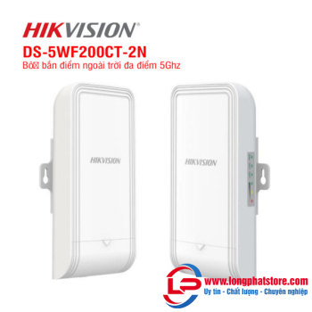 Bộ bắn điểm ngoài trời đa điểm 5Ghz HIKVISION DS-3WF02-5AC/D