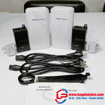 Bộ bắn điểm Wifi ngoài trời RUIJIE REYEE RG-EST310 V2 (1 cặp)