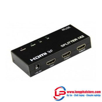 Bộ chia HDMI 1 ra 2 OneCam HDMI- SPL1-2B 4K