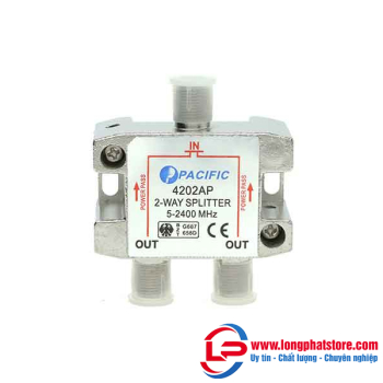 Bộ chia truyền hình cáp PACIFIC 1 ra 2