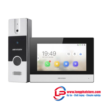 Bộ chuông cửa màn hình IP HIKVISION SH-KIS6213-WTDE