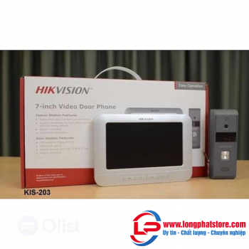 Bộ chuông hình màu Analog HIKVISION DS-KIS203T