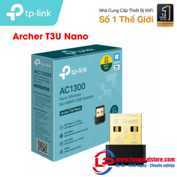Bộ chuyển đổi USB Wifi TP-Link Archer T3U Nano