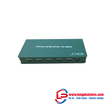 Bộ gộp HDMI SOFLY 4×1 Quad Multi-viewer