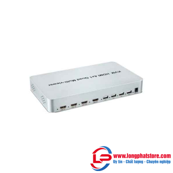 Bộ gộp HDMI SOFLY KVM HDMI 4×1 Quad Multi-viewer