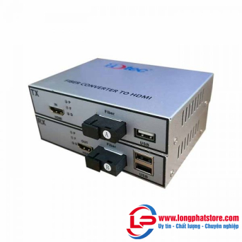 Bộ kéo dài HDMI HDtec bằng cáp quang 20Km