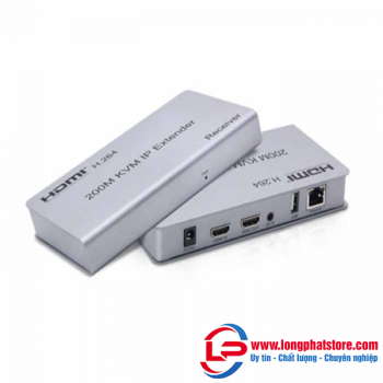 Bộ kéo dài HDMI Sofly 200M bằng cáp mạng có điều khiển chuột