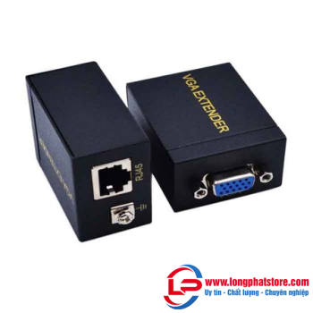 Bộ kéo dài VGA 60M qua dây mạng Cat5e/Cat6