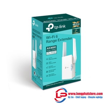 Bộ mở rộng sóng Wi-Fi 6 AX3000 TP-LINK RE705X