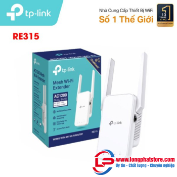 Bộ mở rộng sóng Wifi Mesh TP-Link RE315 Chuẩn AC1200