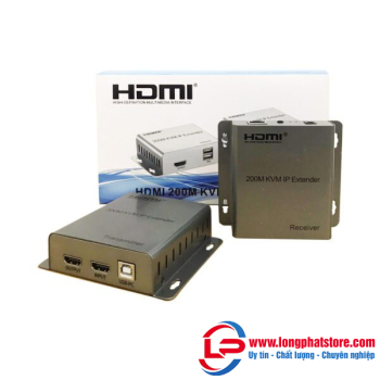 Bộ nối dài HDMI qua cáp mạng 200m ONECAM HDMI-LAN 200KVM