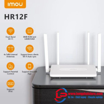 Bộ phát sóng wifi 1200Mbps IMOU HR12F