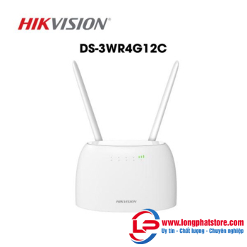 Bộ phát Wifi 4G Hikvision DS-3WR4G12C [Tốc Độ AC1200Mbps]