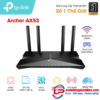 Bộ phát Wifi 6 AX3000 TP-LINK Archer AX53