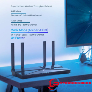 Bộ phát Wifi 6 AX3000 TP-LINK Archer AX53