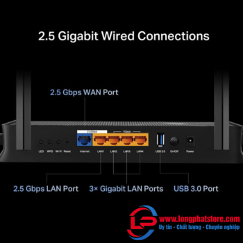 Bộ phát Wifi 7 TP-Link Archer BE230 [Băng tầng kép, 3570 Mbps]