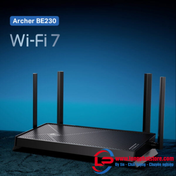 Bộ phát Wifi 7 TP-Link Archer BE230 [Băng tầng kép, 3570 Mbps]