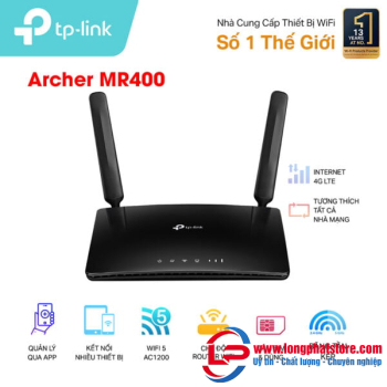 Bộ phát Wifi di động 4G TP-Link Archer MR400
