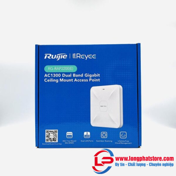 Bộ phát Wifi ốp trần hoặc gắn tường RUIJIE REYEE RG-RAP2200(E)