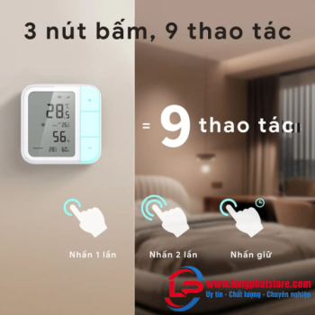 Cảm biến nhiệt độ và độ ẩm AQARA W100 (TH-S04D)