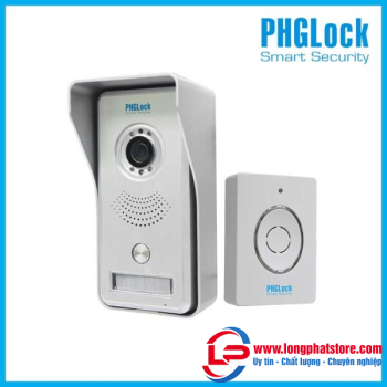 Bộ camera chuông cửa PHGLOCK IC102W