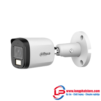 Camera HDCVI Full Color ánh sáng kép 2MP Dahua DH-HAC-B2A21P-U-IL-A