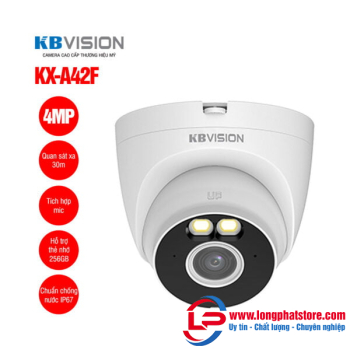 Camera dome Wifi 4MP KBVISION KX-A42F