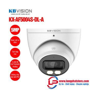 Camera dome HD Analog 5MP KBVISION KX-AF5004S-DL-A