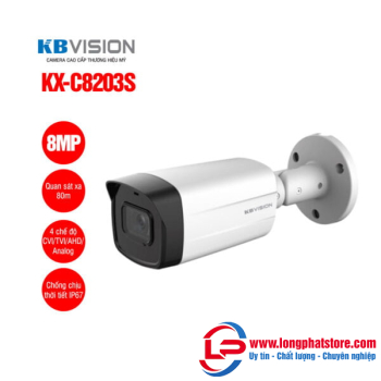 Camera thân HD Analog 8MP KBVISION KX-C8203S