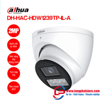 Camera HDCVI 2MP DAHUA DH-HAC-HDW1239TP-IL-A
