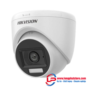Camera HDTVI 2MP Dome Dual Light HIKVISION DS-2CE76D0T-EXLMF